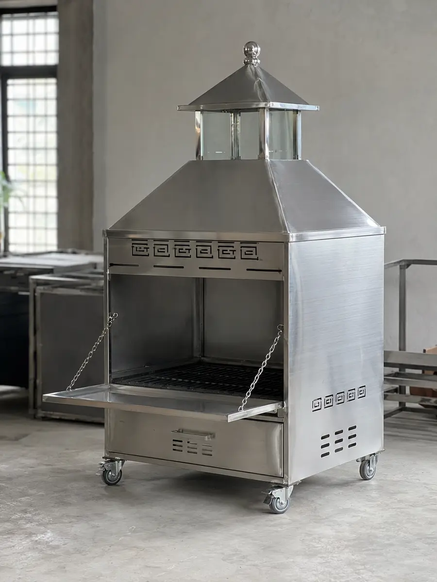 Mẫu lò lớn có bánh xe