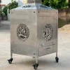 Lò hóa vàng gia đình inox 304 Bật Mạnh 40 × 40 cm