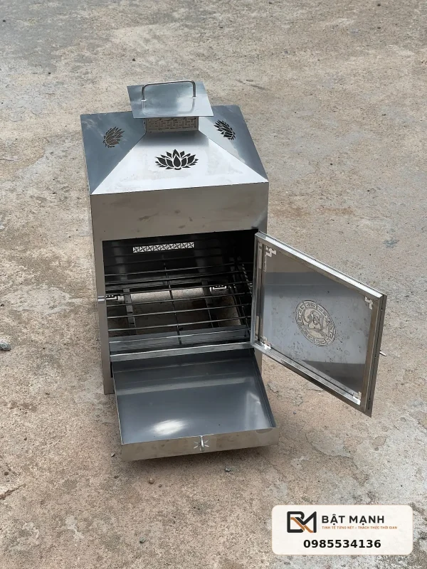 Vỉ lò dây inox 304 và khay tro